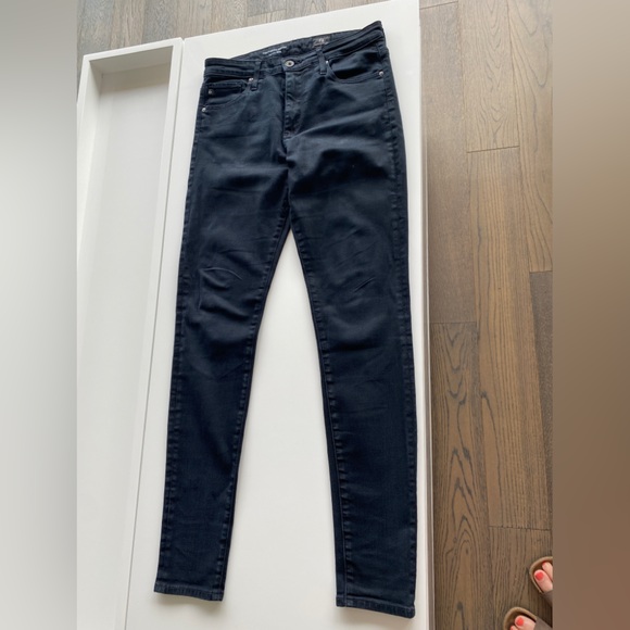 AGOLDE Farrah High Rise Skinny Jean Black Size 27R - Picture 4 of 12